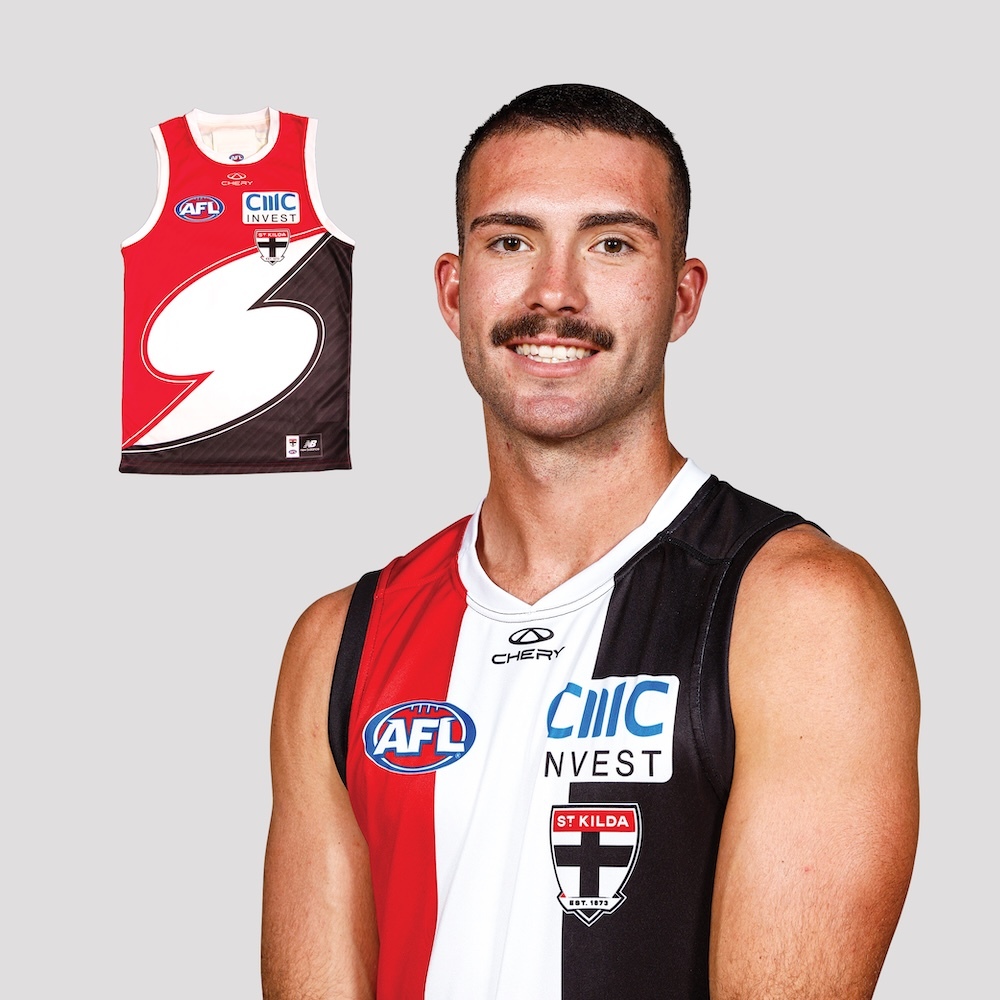 James Barrat #28 - 2026 Player Retro S Guernsey * Signed