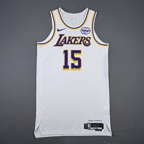 Image of Reaves, Austin - Los Angeles Lakers - Association Edition Jersey - Worn 2 Games - 2/28/26 & 3/1/26 - 2025-26 NBA Season