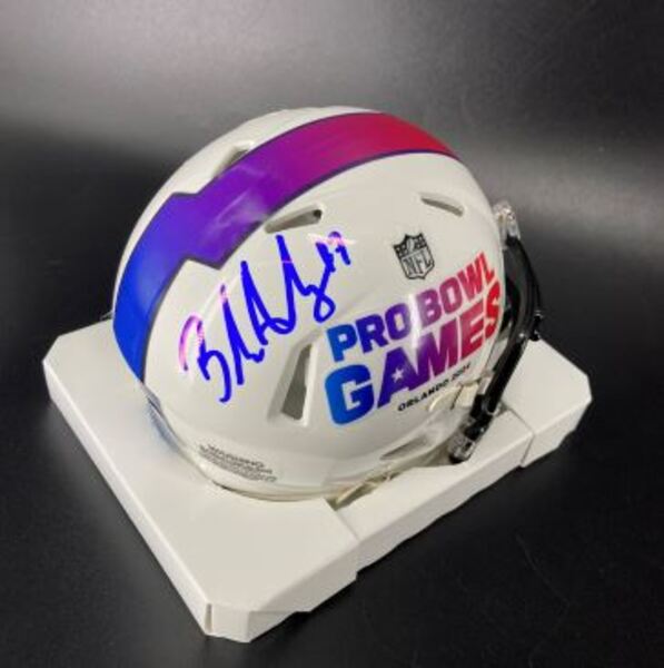 NFL - Cowboys Brandon Aubrey Signed Pro Bowl Games Mini Helmet