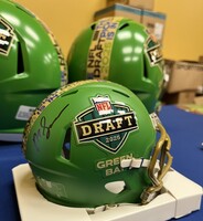 2025 NFL Draft Mini Helmet signed by Malaki Starks