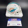 NFL - Dolphins Quinn Ewers Signed Mini Helmet