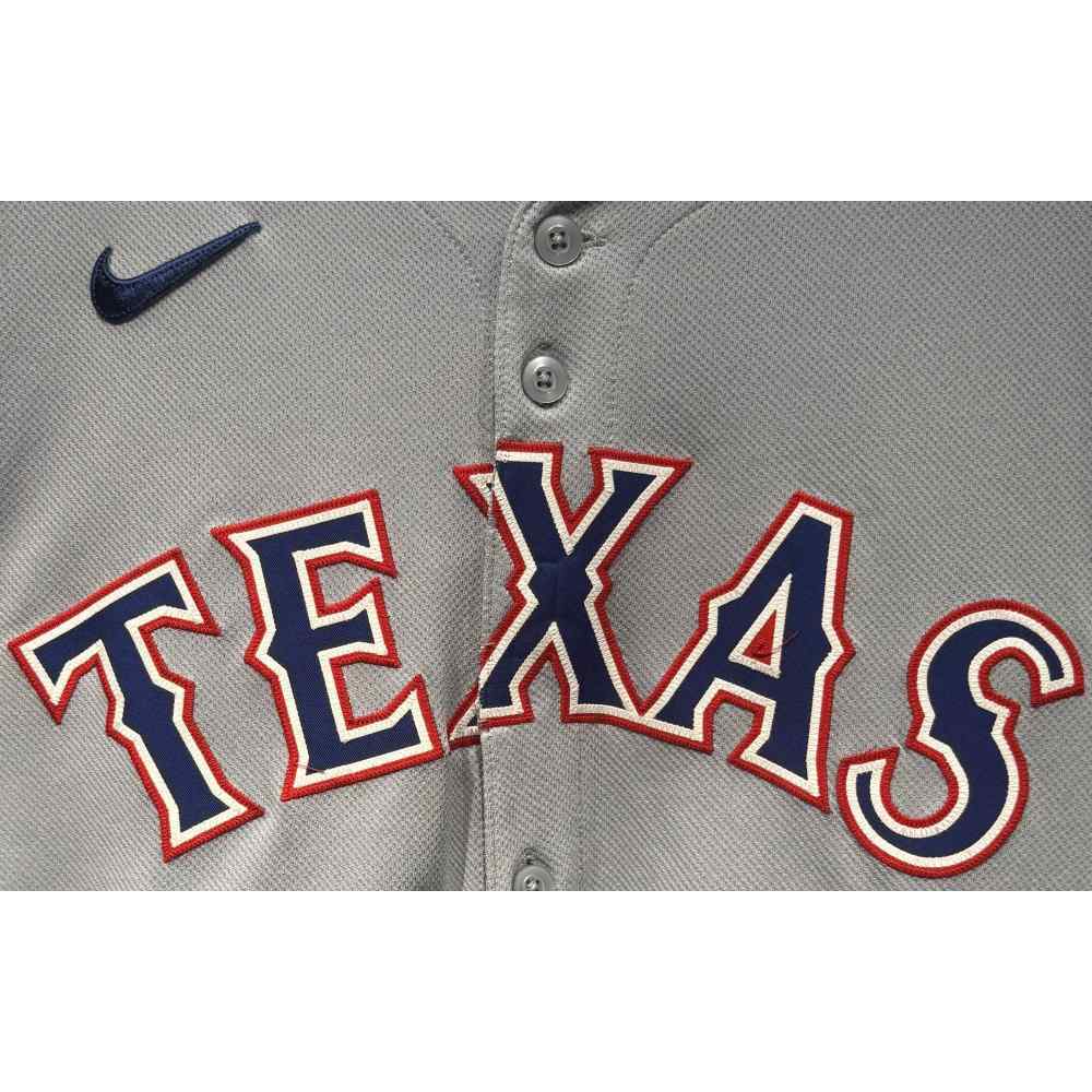 Rowdy Tellez #44 Texas Rangers Game-Used 2025 Road Jersey (MLB