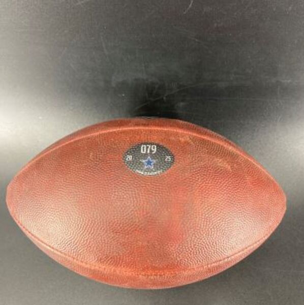 NFL - Cowboys Game Used Football (2025 Season) Individually Numbered 079...