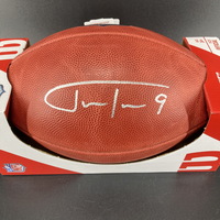 NFL - Ravens Justin Tucker Signed Authentic Football