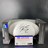 NFL - Raiders Hunter Renfrow Signed Panel Ball with Pro Bowl Logo