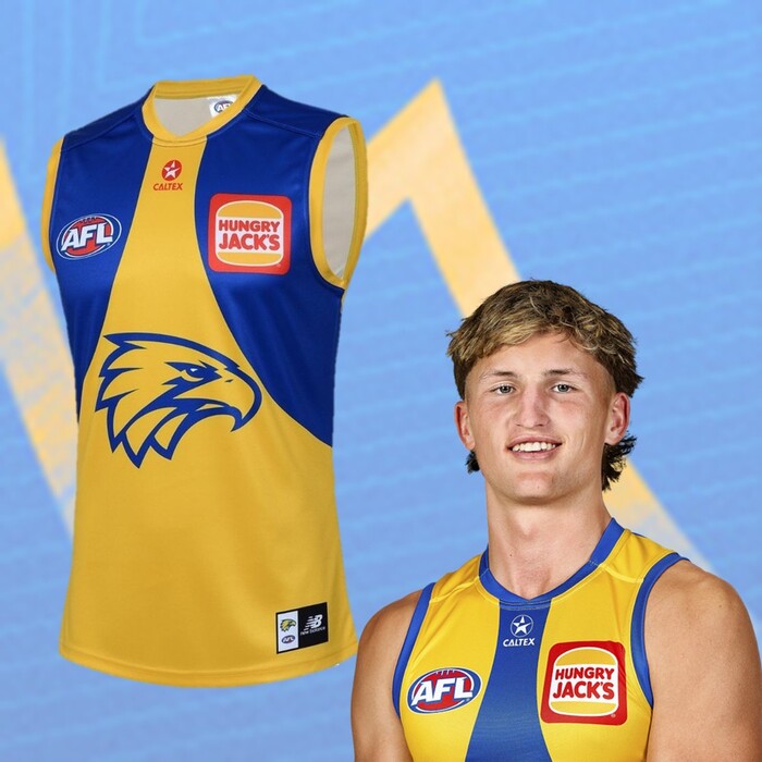 Jobe Shanahan #35 West Coast Eagles 2025 Clash Guernsey