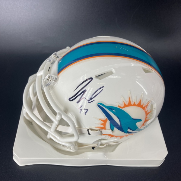 Dolphins - Kiko Alonso Signed Mini Helmet