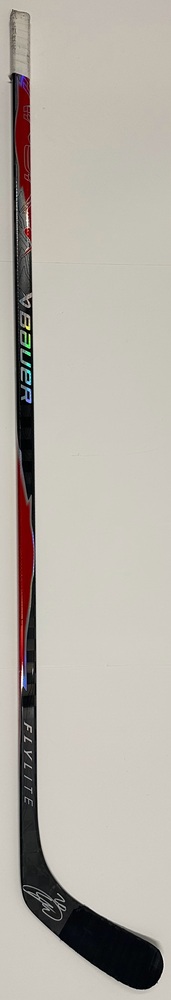 #20 Sebastian Aho Game Used Stick - Autographed - Carolina Hurricanes