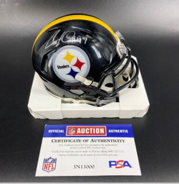 NFL - Steelers Cameron Heyward Signed Mini Helmet