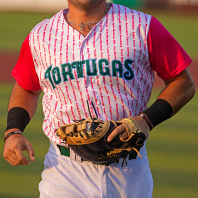 2024 Daytona Tortugas BREAST CANCER AWARENESS Jersey #35 Size 50 Drew Pestka