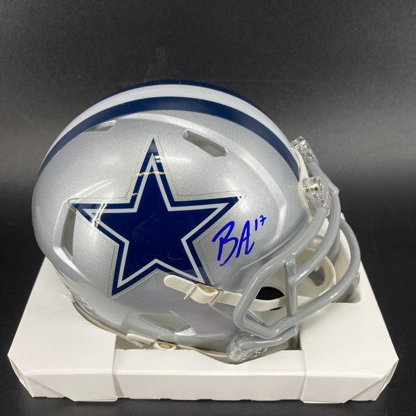 NFL - Cowboys Brandon Aubrey Signed Mini Helmet