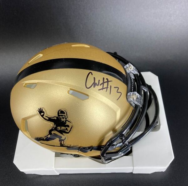 NFL - Bears Caleb Williams Signed Heisman Mini Helmet