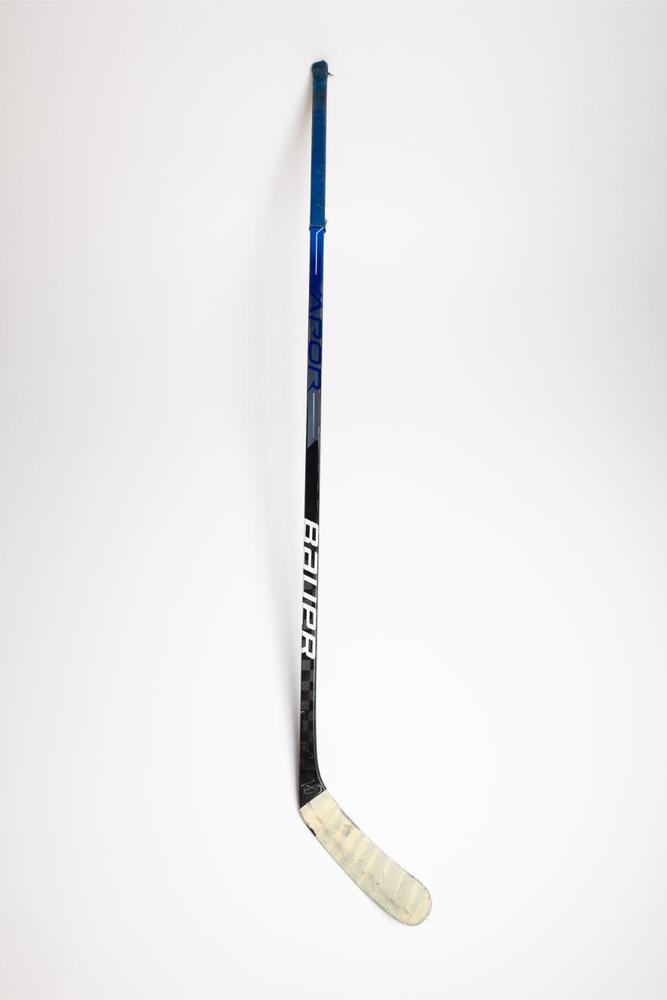 Signed and Game-Used Bauer Stick by #13 Alexis Lafrenière - New York Rangers