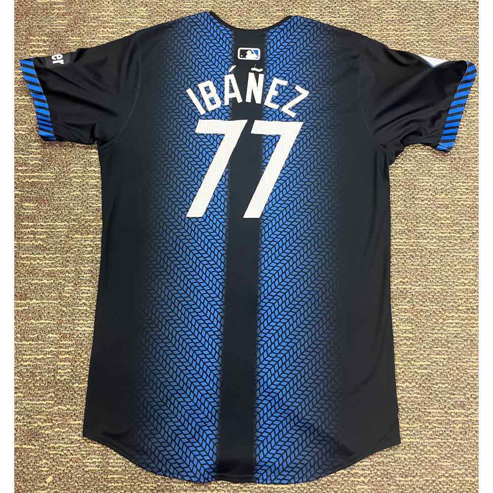 Andy Ibanez #77 Detroit Tigers Game-Used City Connect Jersey (MLB