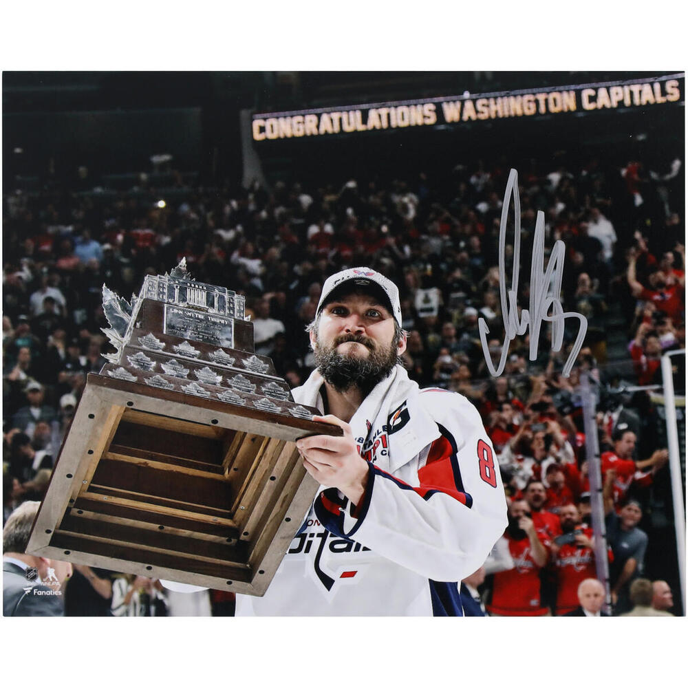 Alex Ovechkin Washington Capitals Autographed 8x10 Photograph