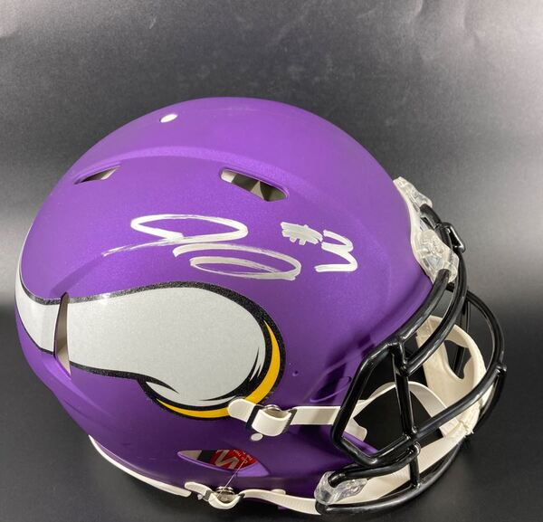 NFL - Vikings 2023 1st Round Pick Jordan Addison Signed Authentic Speed ...