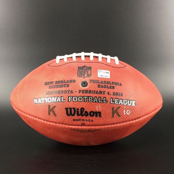 NFL - Eagles Super Bowl 52 Game Issued K Ball