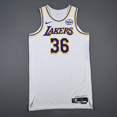 Image of Smart, Marcus - Los Angeles Lakers - Association Edition Jersey - Worn 3/1/2026 - 2025-26 NBA Season