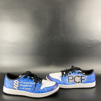 MCMC - Titans Frank Bush Custom Shoes 2024 Season Size 14 Benefitting Pr...