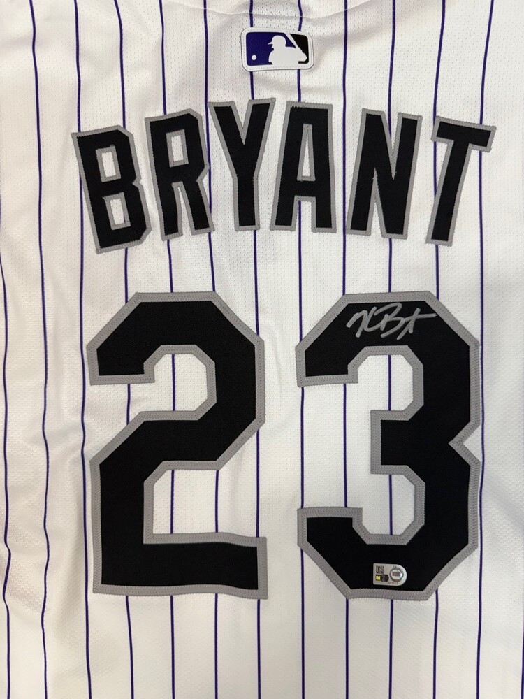 Kris Bryant Autographed Rockies Authentic Jersey | MLB Auctions