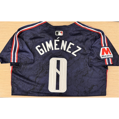 Photo of Team Issued Andres Gimenez #0 City Connect Jersey