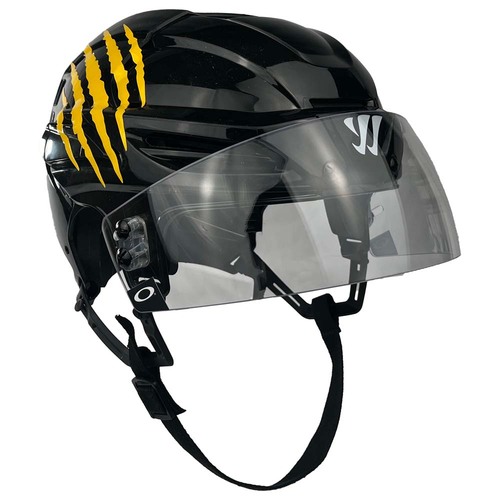 Photo of Team-Issued 2026 Stadium Series Warrior Hockey Helmet - Elias Lindholm