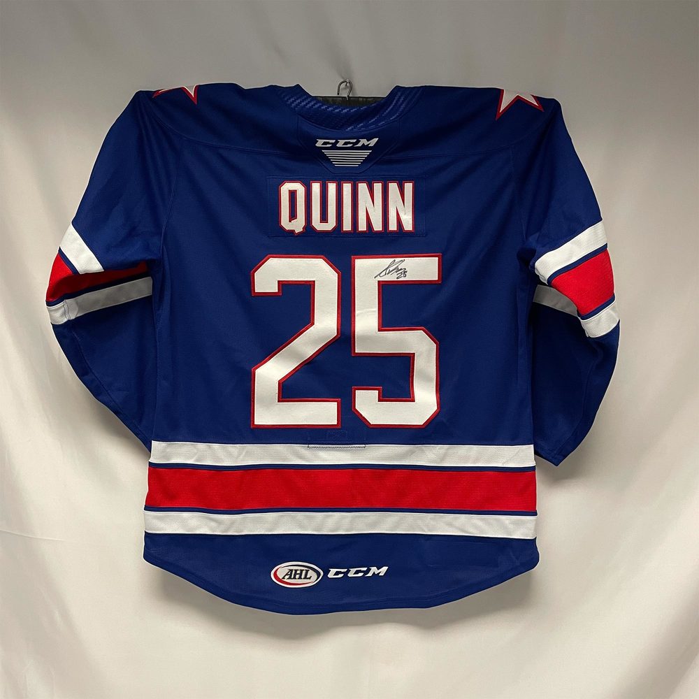 AHL Authentic 202021 Rochester Americans Regular Season Jersey Worn