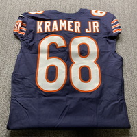 London Games - Bears Doug Kramer Jr. Game Used Jersey (10/13/24) Size 46