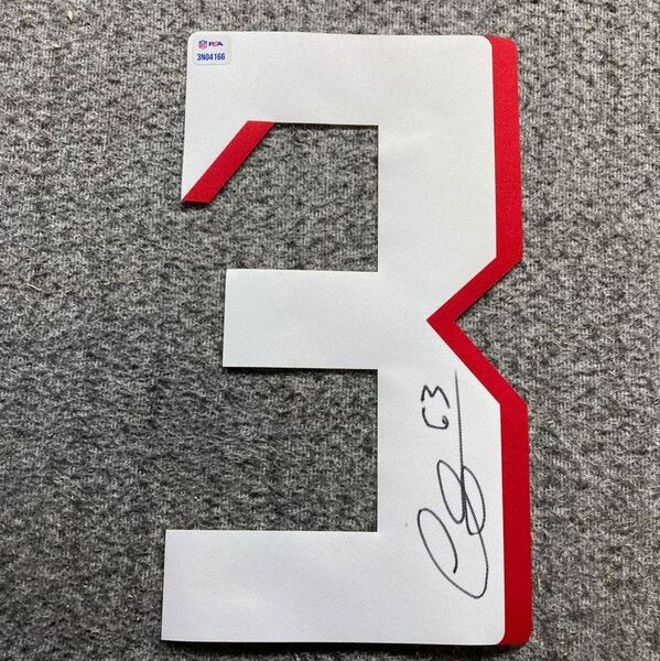 NFL - Falcons Chris Lindstrom Signed Jersey Number