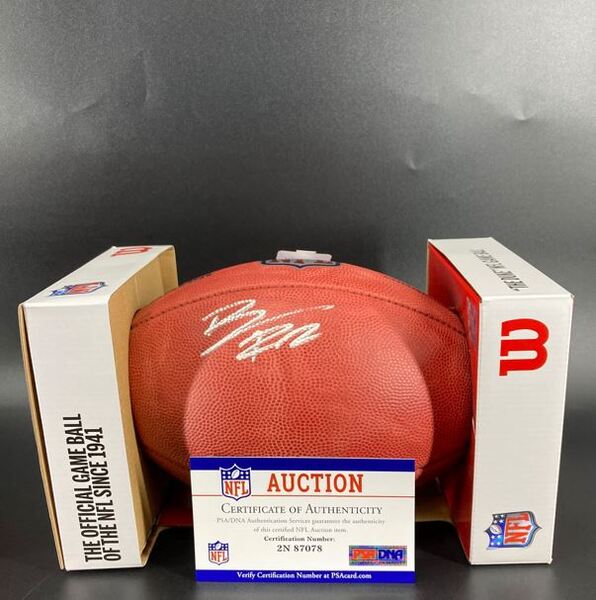 NFL - Commanders Brian Robinson Jr. Signed Authentic Football