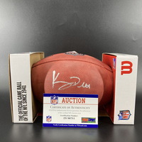 Red Cross - Eagles Kenny Pickett signed authentic football