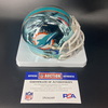 Dolphins - Kiko Alonso Signed Chrome Mini Helmet