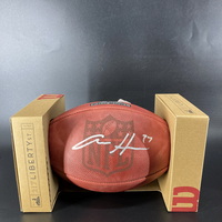 NFL - Lions Aidan Hutchinson Signed Authentic Football with Pro Bowl Logo