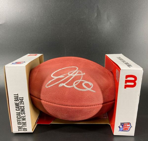 NFL - Colts Josh Downs Signed Authentic Football