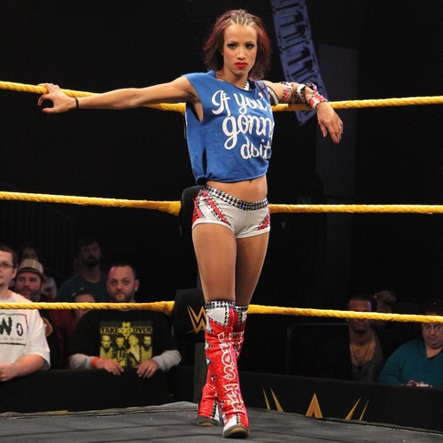 Sasha Banks WORN & SIGNED Custom