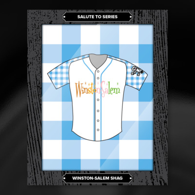 #27 RHP Josimar Cousin Winston-Salem Shag Jersey