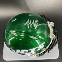 NFL - Jets Malachi Corley Signed Mini Helmet
