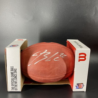 NFL - Rams Blake Corrum Signed Authentic Football With Rams Logo