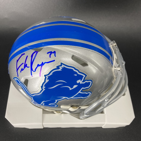 NFL - Lions Frank Ragnow Signed Mini Helmet