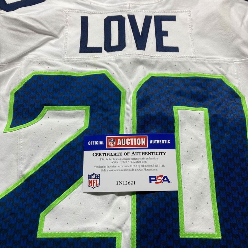 STS - Seahawks Julian Love Game Worn Jersey (12/08/2024) Size 40