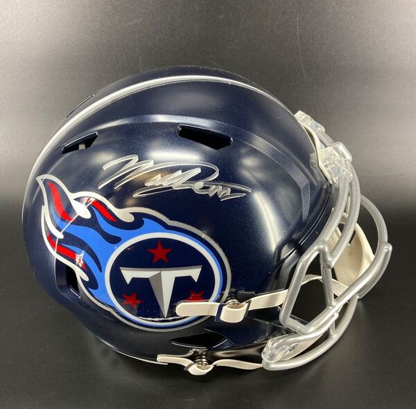Titans - Will Levis Signed Replica Speed Helmet