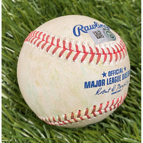 Ryan Zimmerman Single Baseball from 2021 Opening Day - 4/6/2021 vs. ATL