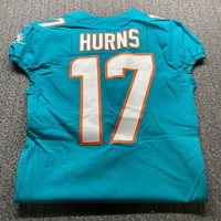 NFL - Dolphins Allen Hurns Game Used Jersey Size 40 (Washed by Equipment...
