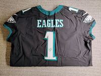 NFL - Eagles  Quinyon Mitchell Signed Authentic Number 1 Draft Jersey
