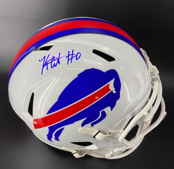 NFL - Bills Keon Coleman Signed Replica Speed Helmet