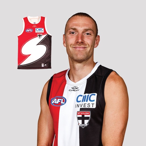 Photo of Callum Wilkie #44 - 2026 Player Retro S Guernsey * Signed 