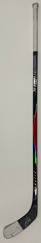 #24 Seth Jarvis Game Used Stick - Autographed - Carolina Hurricanes