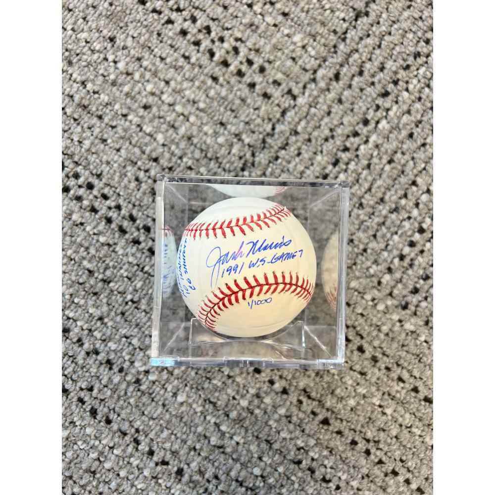 Jack Morris 1991 World Series Autographed Baseball | Minnesota