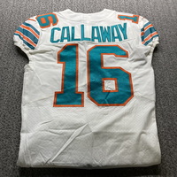 NFL - Dolphins Antonio Callaway Game Issued Jersey Size 40
