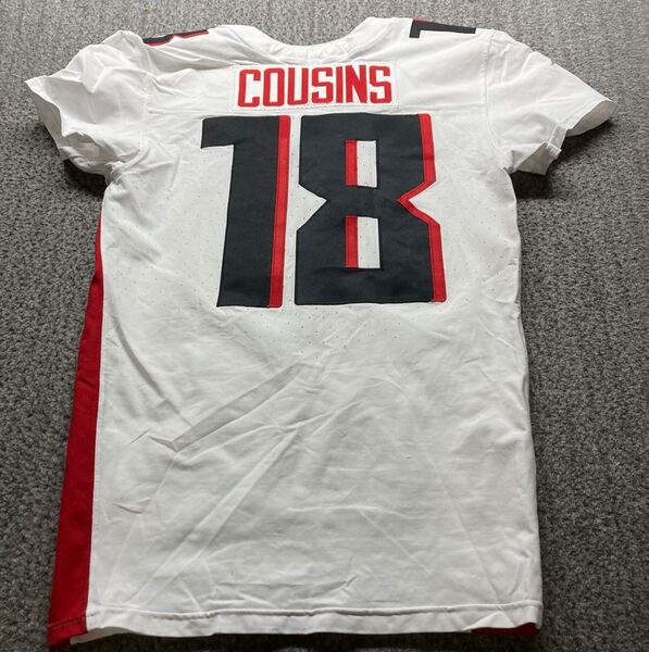 Berlin Game - Falcons Kirk Cousins Game Worn Jersey (11/09/2025) Size 40...